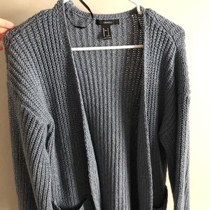 Blueish Grey cardigan from forever21.✨